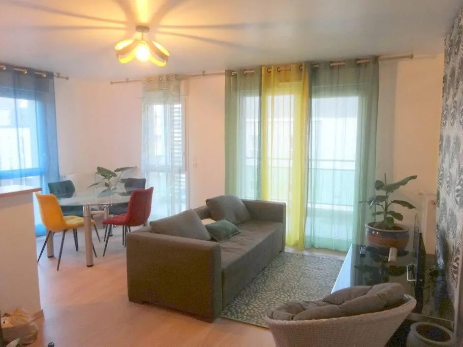 Appartement Ambiance Zen-Coliving-Teletravail à Cesson-Sévigné